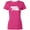 Hot Pink, variant on Inktastic Montana White Bear Silhouette Women's T-Shirt