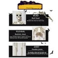 thumbnail image 3 of Mubineo Halloween Hanging Ornaments, Flexible Plastic Human Skeleton Haunted House Decorations Festival Supplies, 3 of 8