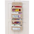 thumbnail image 2 of Door Hanging Organizer Nonwoven Shoe Holder Hanging Storage Bag with 4 Pockets, 2 of 8
