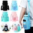 thumbnail image 6 of Fashion Cellphone Holder Portable Strap Water Bottle Cover Bottle Case Insulated Bag Cup Sleeve PINK, 6 of 8