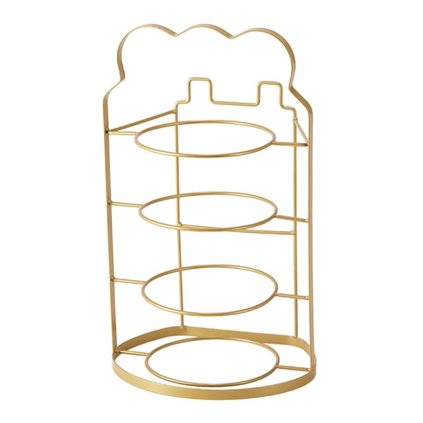 Estante de Almacenamiento para Platos Macarena de 4 Niveles Decoración Industrial