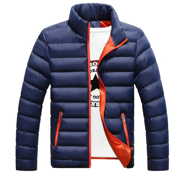 Men's Winter Warm Ultralight Puffer Down Parka High Neck Coat Jacket ...
