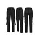 thumbnail image 5 of VISgogo Pantalones cargo para mujer, pantalones de cintura alta con estampado de cuadros/color sólido con bolsillos VISgogo  moda, 5 of 6