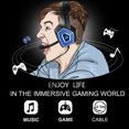 thumbnail image 3 of 3.5mm Wired Gaming Headphone RGB LED Light Earphone Computer Game Console Stereo Gaming Headset, 3 of 7