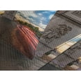 thumbnail image 4 of Ambesonne Paris Quilted Bedspread Set 3 Pcs, Famous Champs Elysees, King Size, Multicolor, 4 of 5