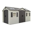 thumbnail image 1 of Lifetime Outdoor Storage Shed, 15' x 8' With Dual Side Entry, 1 of 9