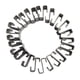 thumbnail image 5 of 50 piezas de Clips de acristalamiento de invernadero de acero inoxidable duradero shamjiam, 5 of 8