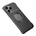 thumbnail image 1 of For iPhone 16 Pro Magnetic Case Aluminum Alloy Perfume Cooling Phone Cover with Rotating Kickstand, 1 of 4