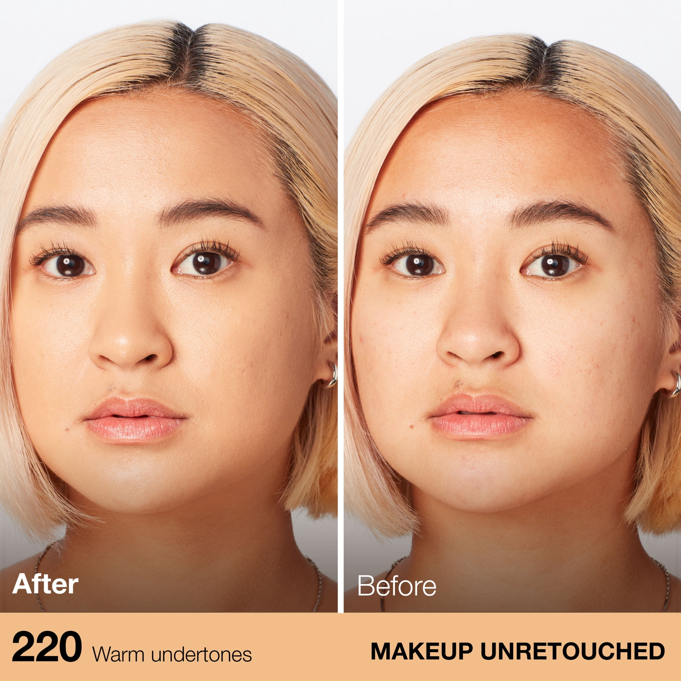 (2 pack) Maybelline Fit Me Dewy and Smooth Liquid Foundation, SPF 18, 220 Natural Beige, 1 fl oz