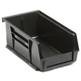 thumbnail image 2 of Global Industrial SB473BK Plastic Hang & Stack Bin, Black - 7.375 x 4.125 x 3 in., 2 of 4