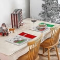 thumbnail image 3 of Decoraciones navideñas Mantel individual verde Mantel individual con árbol de Navidad Agarrador de ollas A, 3 of 3