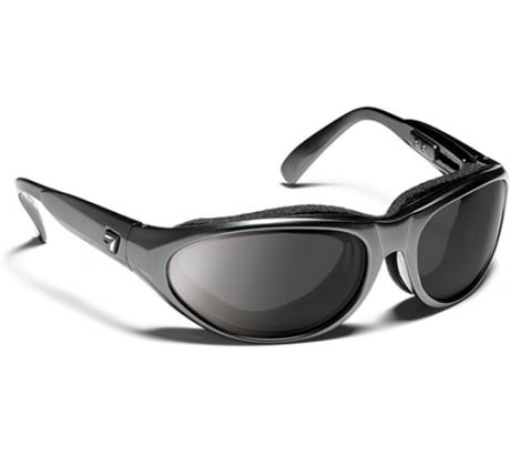 Small/Large Tortoise Dark Frame Gray Lens 7eye SharpView Chubasco Sunglasses