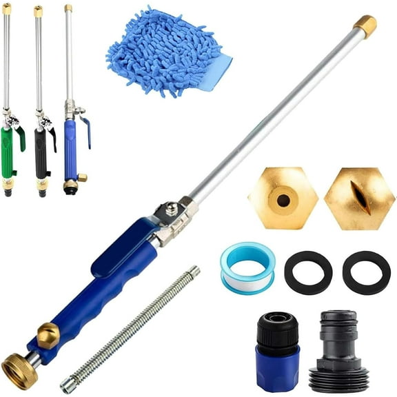 Jetflux Pressure Washer, Jet Flux Water Pressure Washer, High Pressures Hose Nozzle, Jet Nozzle High Pressures Hose Nozzle, Power Washers Hose Attachment, 2-in-1 Pressuress Washers Kit