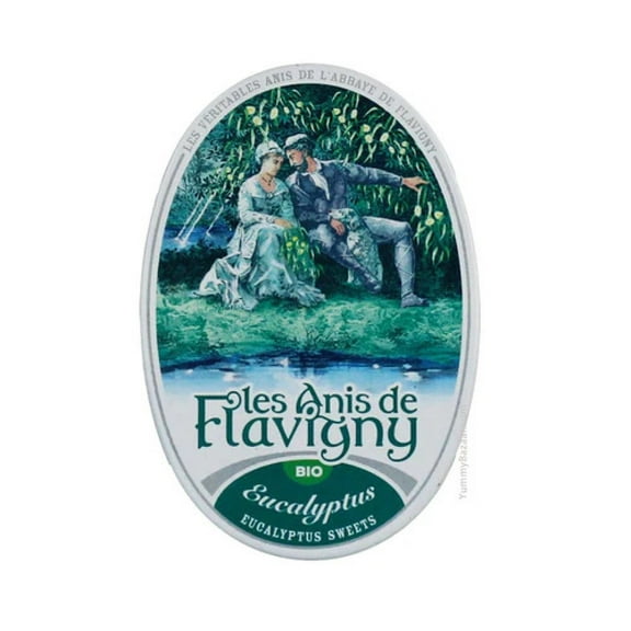 Anis de Flavigny Eucalyptus Flavored Anise Candy, 1.8 oz