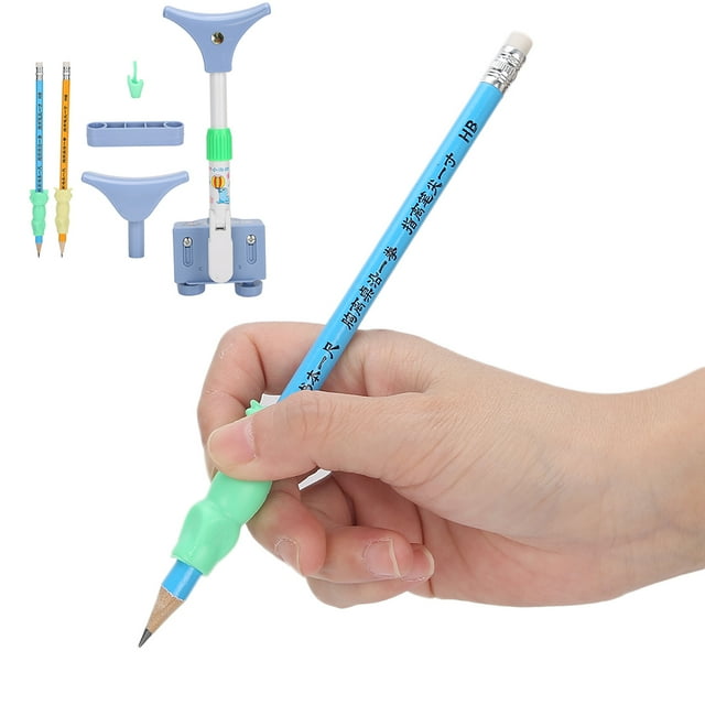Reading Posture Helper, Pencil Grips Safe Posture Corrector, Anti-Myopia For Children Students Handwriting Kids Blue,Green,Pink