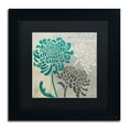 thumbnail image 2 of Trademark Fine Art "Chrysanthemums I" Canvas Art by Wellington Studio, Black Matte, Black Frame, 2 of 5