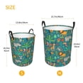 thumbnail image 5 of Balery,Laundry Hamper With Handles Laundry Basket Jungle Animals Round Laundry Baskets Circular Hamper For Bathroom Organizer Basket Lightweight Storage Baskets For Bathroom, 5 of 8