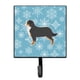 thumbnail image 1 of ""Caroline'S Treasures Bb3519Sh4 - Correa O Llavero Para Perro De Montaña Bernés Con Copo De Nieve De Invierno, Tamaño Pequeño, Multicolor"", 1 of 1