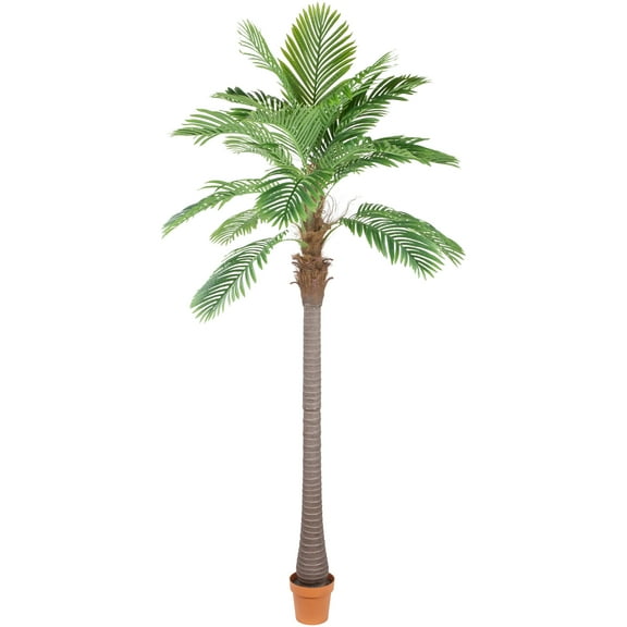 Northlight 8' Unlit Artificial Potted Phoenix Palm Tree