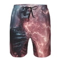 thumbnail image 3 of Logiee Electric Skeleton Surrealism Print Mens Swim Trunks Quick Dry Board Shorts,Breathable Hawaii Beach Shorts Swimwear Bathing Suits-X-Large, 3 of 6