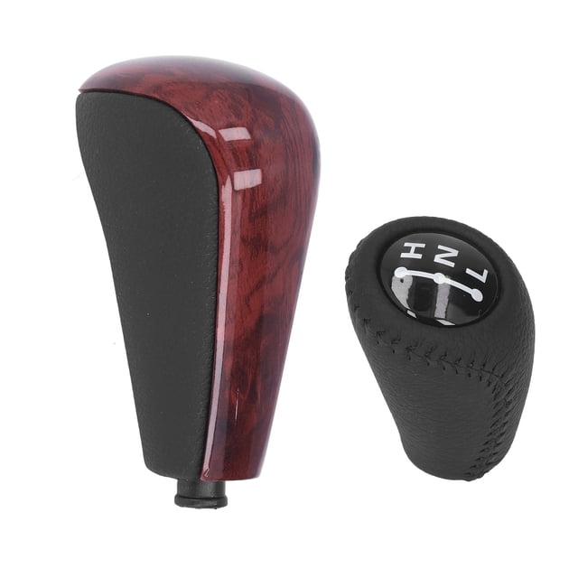 Reemplazo de accesorios de coche con cabezal de perilla de cambio de marchas automático de 2 uds para Prado 120 2003-2009 Jadeshay A