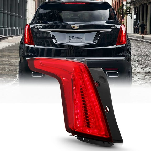 2017-2019 Cadillac XT5 All Red LED Tail Light Brake Lamp Replacement Driver Side