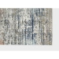 thumbnail image 2 of Loomaknoti Ornate Lanjaxie 6' x 9' Blue Abstract Indoor Polypropylene Area Rug, 2 of 2