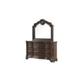 thumbnail image 3 of Vintage Traditional Style 9-Drawer Dresser Made With Wood in Walnut, 3 of 6