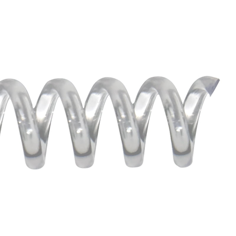 Spiral Coil Binding Spines 9mm 11/32 x 15-inch Legal White pk of 100 4:1 Spiral Coil Binding Spines 9mm 11/32 x 15-inch Legal White pk of 100 4:1