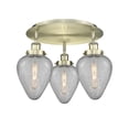 thumbnail image 4 of Innovations Lighting - Geneseo - 3 Light Flush Mount In Industrial Style-9.5, 4 of 5