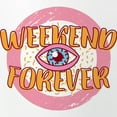 thumbnail image 2 of CafePress - Retro 80S Weekend Forever - Pint Glass, Drinking Glass, 16 oz. CafePress, 2 of 4