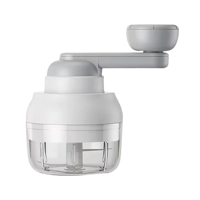TIELUTT Manual Garlic Chopper Mini Portable Veggie Cutter 100ML Nut Grinder Kitchen Chopper Handheld Food Gadgets for Work String Chopper Manual Food Processor 2 Cups Vegetables Chopper Tortilla Roll