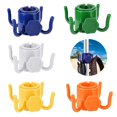 thumbnail image 1 of Ganchos de plástico ajustables para colgar sombrillas de playa, ideales para toallas, cámaras, gafas de sol y bolsos., 1 of 7