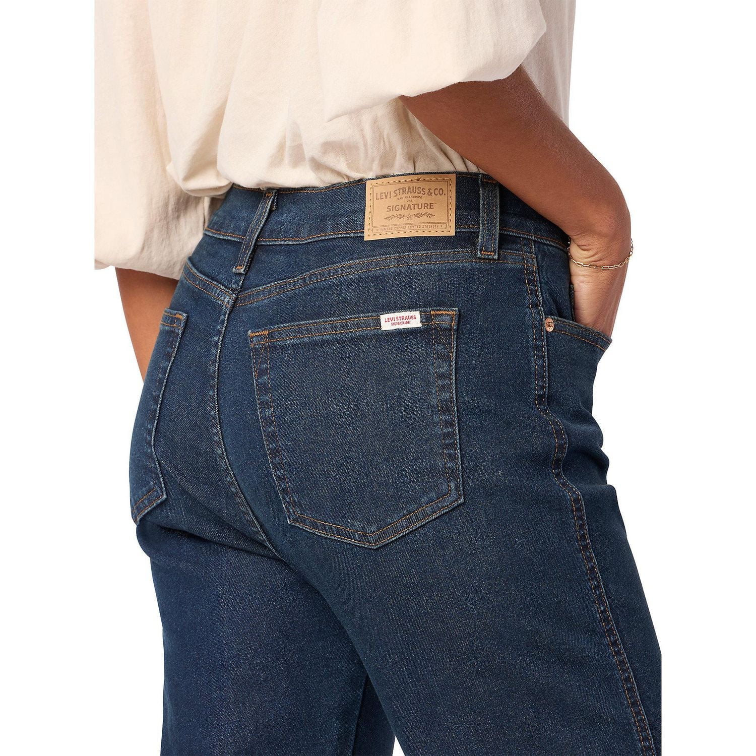 Jean copain d’époque pour femme Levi Strauss SignatureMC Tailles offertes : 2 – 18