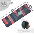 thumbnail image 5 of Yayeee Hallway Runner Rug 2'x6' Non Slip Machine Washable with Rubber Backing, Pink Geometric, 5 of 8