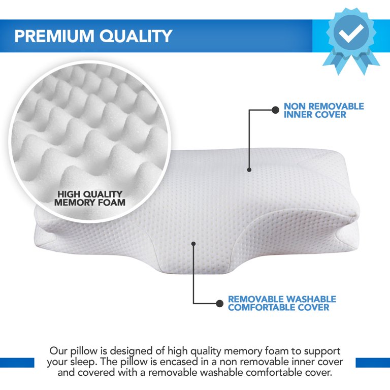  EnduriMed CPAP Pillow - for Side, Back & Stomach