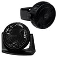 thumbnail image 1 of Ventilador de piso pared 2 en 1 Beckon Turbo fan de 8 pulgadas 3 velocidades Negro, 1 of 9
