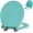 Green, variant on Glitter Toilet Seat Molded Wood Elongated Toilet Seat with Quietly Close and Quick Release Hinges, Easy to Clean also Easy to Install (Elongated 18.5'', Pink)