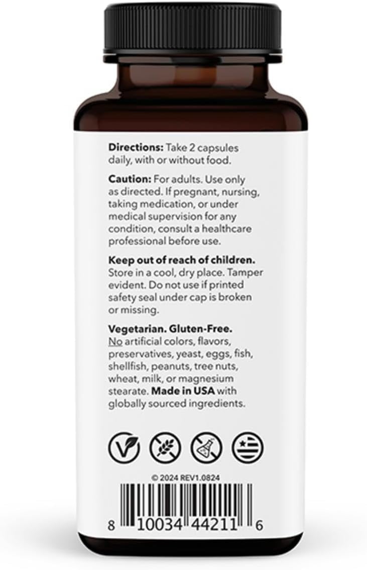 LifeSeasons Hair Gro-R - Support Thickness Growth & Less Thinning - Reduce Hair Loss & Encourage Regrowth - Biotin Zinc Selenium & AnaGain Nu Pea Extract - 60 Capsules