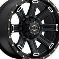 thumbnail image 4 of 20x9 Gear Off Road 738MB Switchback Blk Mach Wheel 6x135/6x5.5 (18mm), 4 of 5