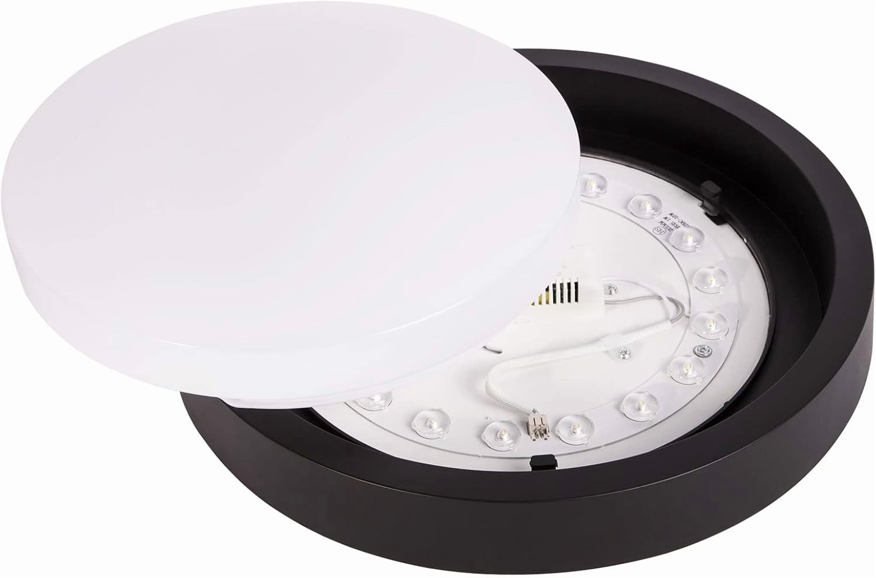 Modern LED Ceiling Light, 12.5"/32cm Dia, Round Flush Mount Ceiling Light Fixtures Flush Mount Ceiling Light for Bedroom, Kitchen, Hallway, Laundry Room, Bathroom, White