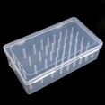 thumbnail image 1 of Caja de costura, caja de almacenamiento para el hogar, caja de hilo de costura transparente multifuncional, caja de acabado, 1 of 6