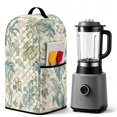 thumbnail image 3 of FOR U DESIGNS Vintage Hawaii Palm Tree Monstera Print Mixer Cover with Handle Washable, Durable, with Top Handle & Pockets, Stain Resistant, Fits Coffee Maker & Juice Machine, 3 of 7