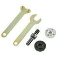 thumbnail image 1 of Electric Drill Conversion Angle Grinder Adapter Connecting Rod Kit,Grinder Flange Angle Wrench Spanner with Metal Lock Nut/Connecting Rod,Shank Mandrel Arbor Adapter Repair for Power Drill Grinders, 1 of 8