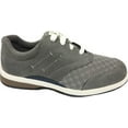 thumbnail image 2 of Women's Drew Enterprise Comfort Sneaker Grey Microsuede/Mesh 5 XW, 2 of 2