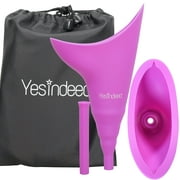 The Original YESINDEED Female Urination Device Silicone for Women   Extension Tube (Purple)