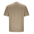 thumbnail image 3 of Maean Big and Tall Mens Workout Shirts Crew Neck Short Sleeve Athletic Running Gym Muscle Tees, 3 of 5