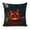 Cat Pumpkin Halloween Decoration 1, variant on Cartoon Pumpkin with Headphones on Orange Background Linen toss pillowcase decoration pillowcase gifting preferred 18x18 inch cushion cover sofa pillowcase sofa bedroom living room car