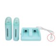 thumbnail image 2 of Hair Removal Wax Heater Professional Double Wax Heaters Machine Cyan - 40W Large Power Double Sided Heating Fast Melting, Easy Cleaning, Odorless, Harmless, for Hand, Foot,, 2 of 7