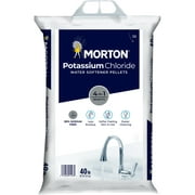 Morton Salt Potassium Chloride Water Softener Salt Pellets, 40 lb. Bag